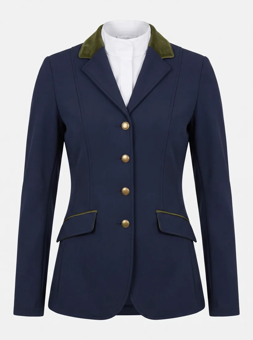 show jacket, front view
