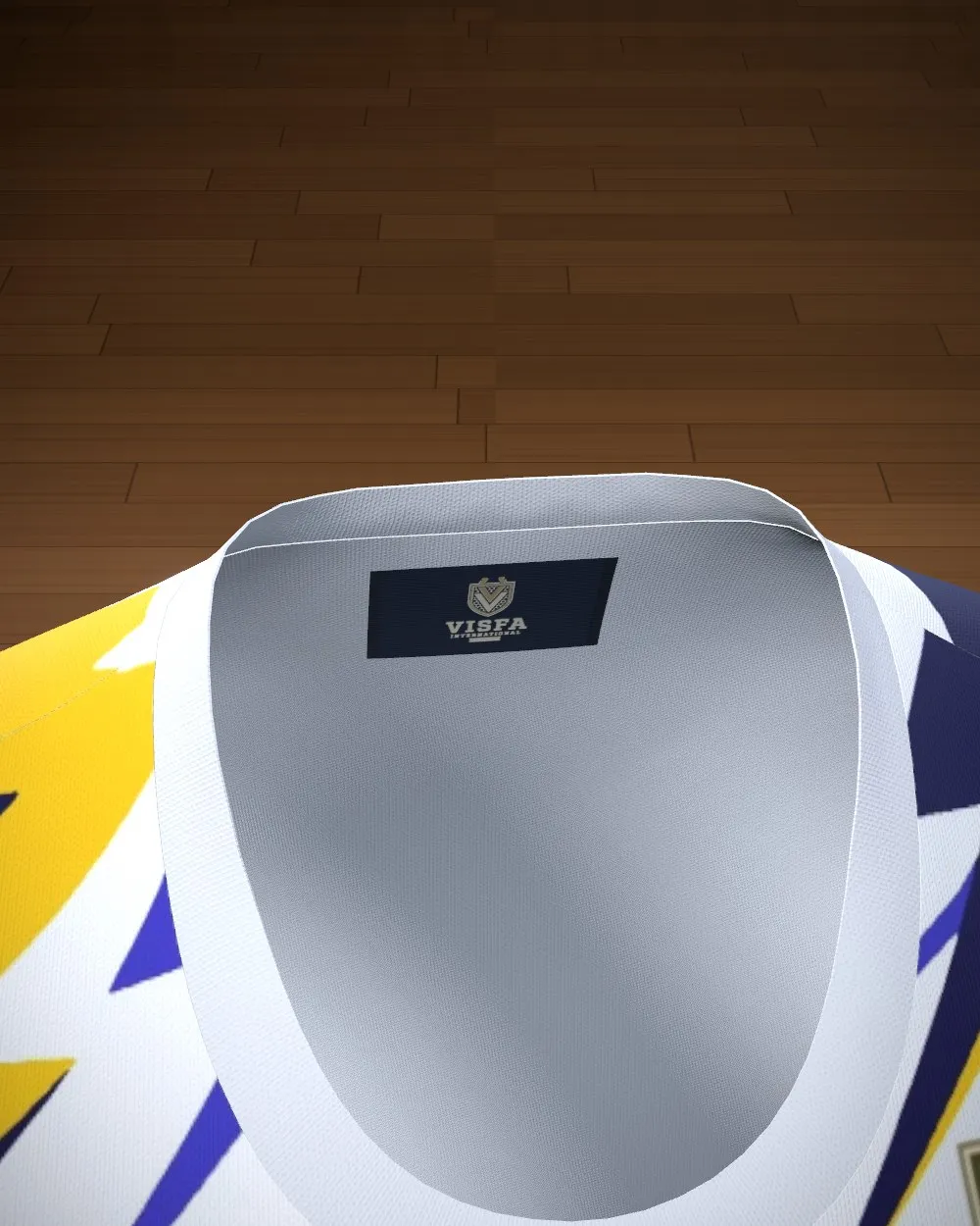 The game uniform: Woven labels inside (Woven neck label)