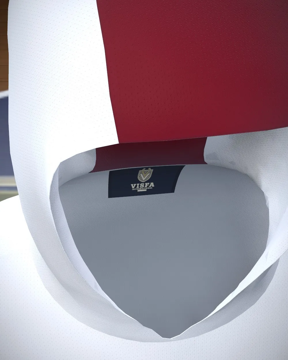 The warm-up: Woven labels inside (Woven neck label)