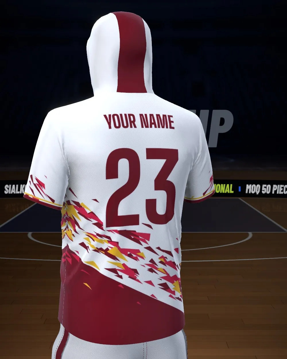 The warm-up: Names and numbers (PLAYER 7, YOUR NAME 23)