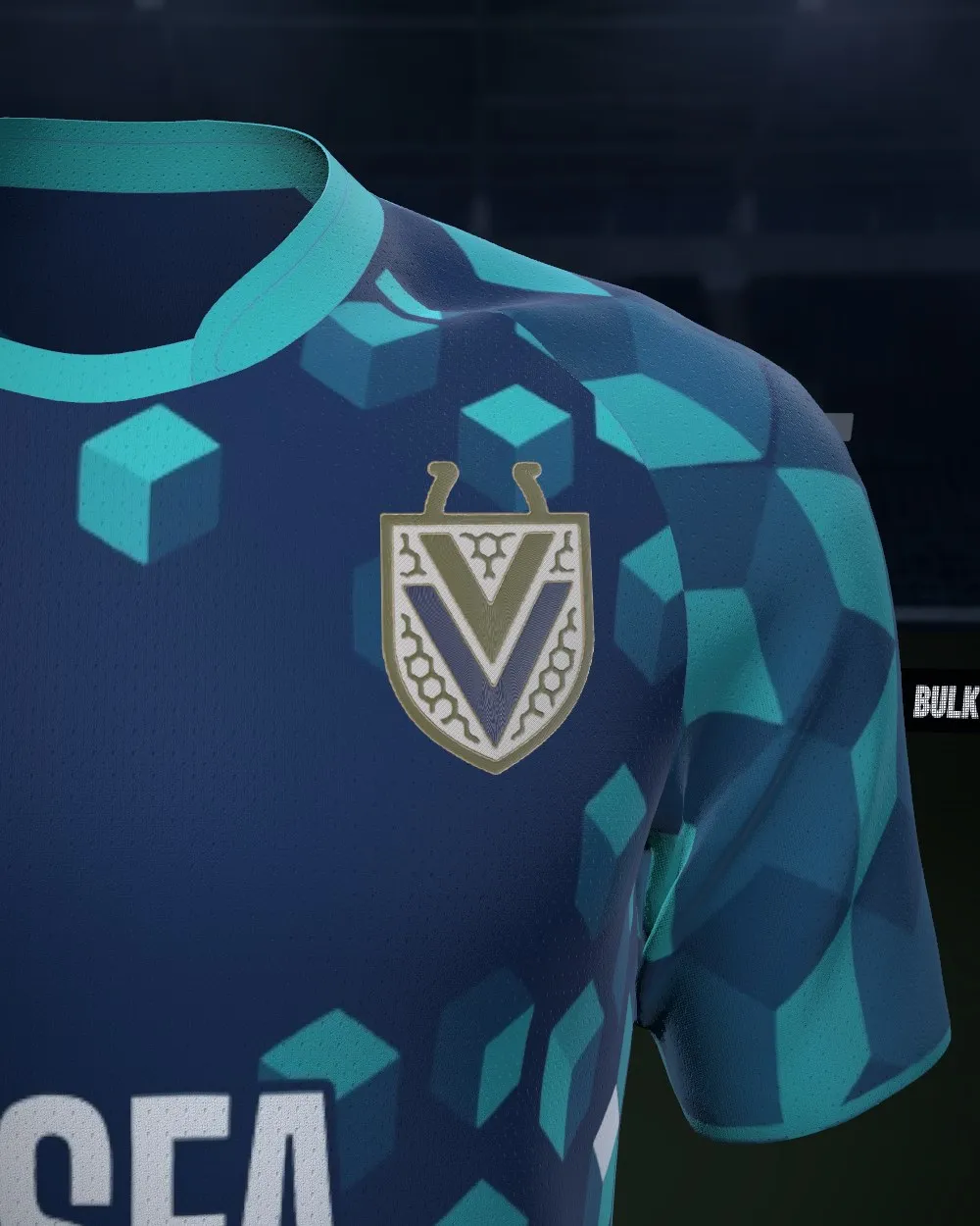 The match kit: Your crest, three ways (Printed, Embroidered, Rubber badge)