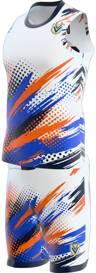 Pulse design as a basketball game kit: singlet, shorts
