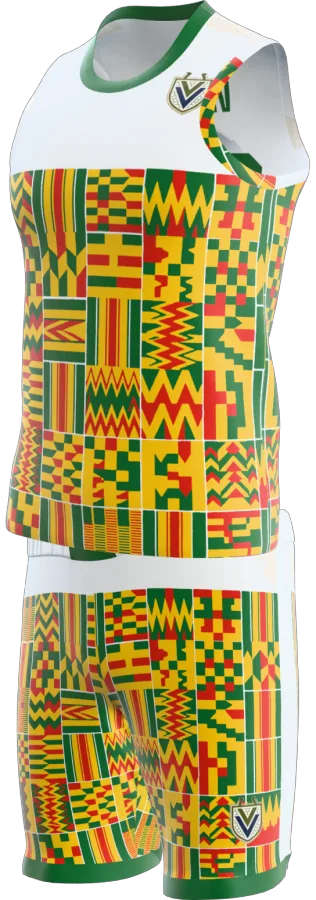 Kente basketball kit