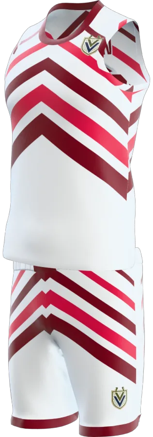 Ripon design as a basketball game kit: singlet, shorts
