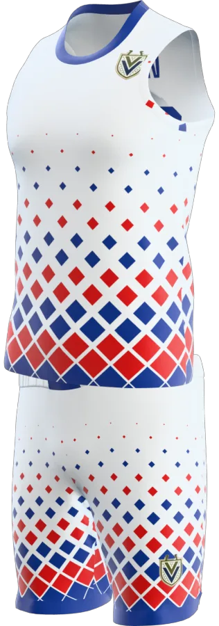 Yarm 4 design as a basketball game kit: singlet, shorts
