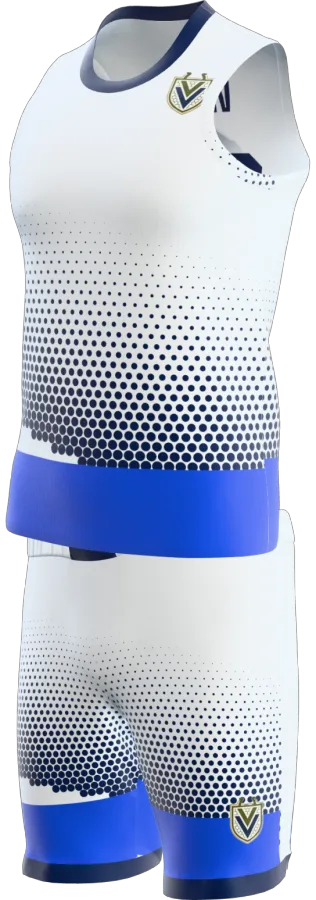 Quorn 4 design as a basketball game kit: singlet, shorts