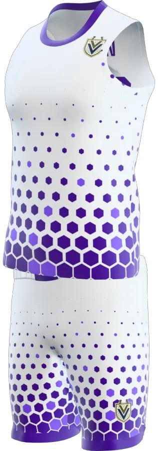 Ullswater 3 design as a basketball game kit: singlet, shorts