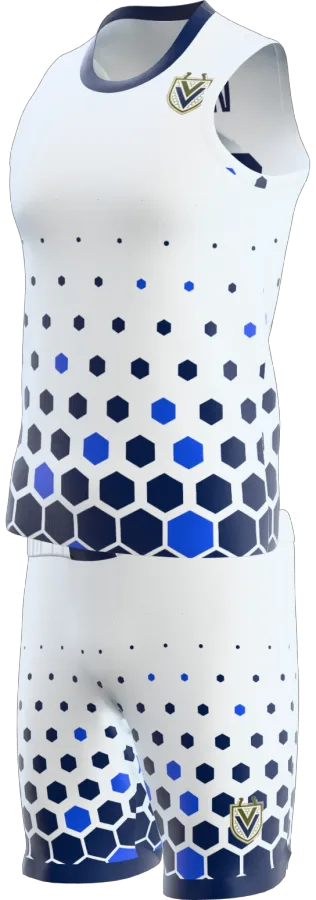 Avon 5 design as a basketball game kit: singlet, shorts