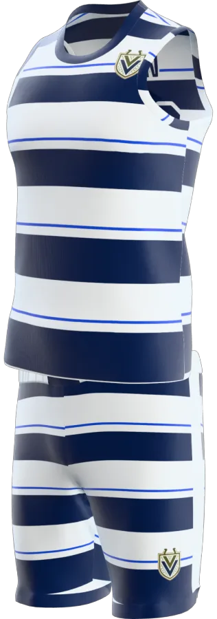 Ilkley 3 design as a basketball game kit: singlet, shorts