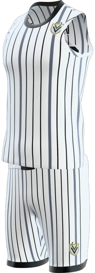 Thirsk 2 design as a basketball game kit: singlet, shorts