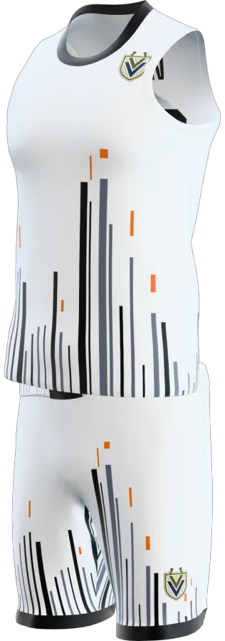 Ludlow 4 design as a basketball game kit: singlet, shorts