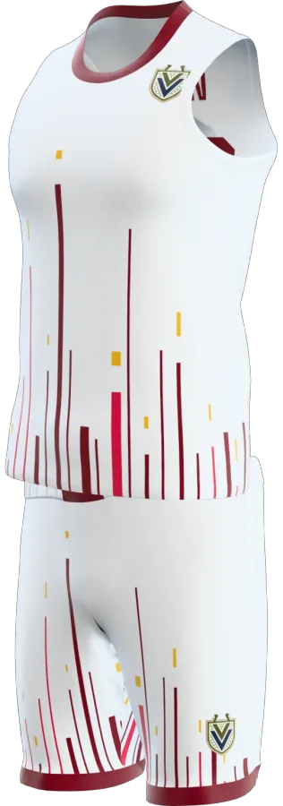 Bexley 5 design as a basketball game kit: singlet, shorts