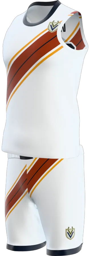 Galloway 2 design as a basketball game kit: singlet, shorts