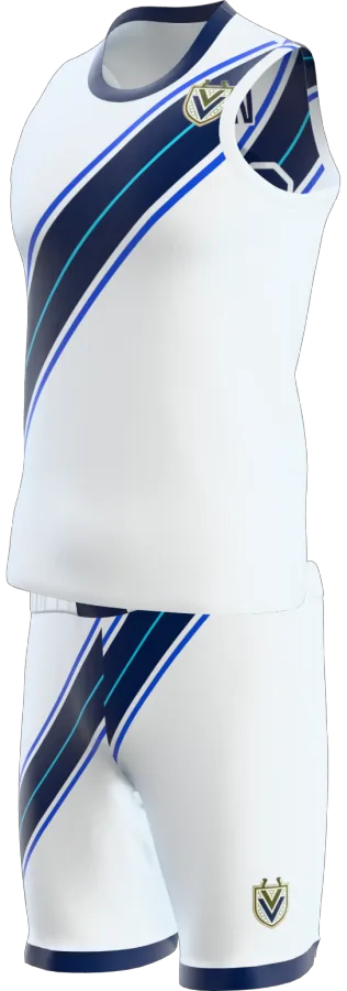 Avon 4 design as a basketball game kit: singlet, shorts