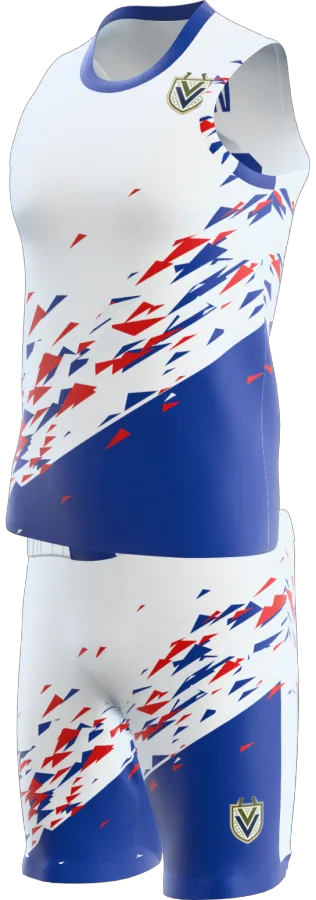 Yarm 2 design as a basketball game kit: singlet, shorts