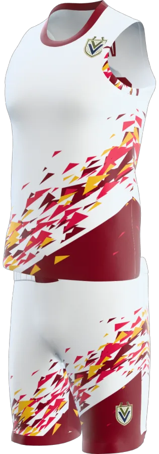 Ripon 4 design as a basketball game kit: singlet, shorts