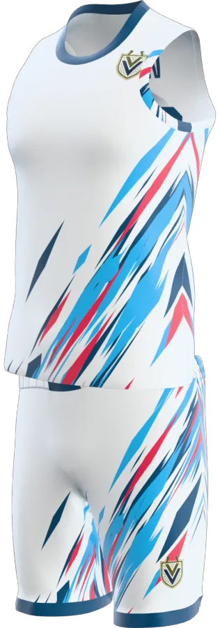 Ventnor 4 design as a basketball game kit: singlet, shorts