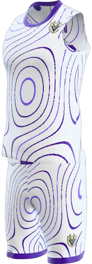 Eden 4 design as a basketball game kit: singlet, shorts