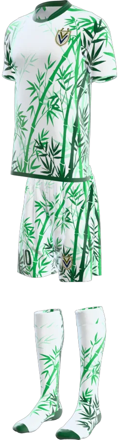 Bamboo soccer kit