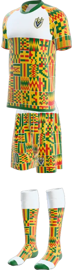 Kente soccer kit