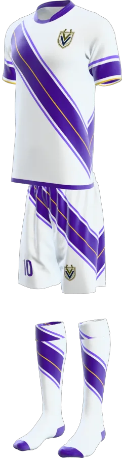 Ullswater 2 design as a soccer game kit: jersey, shorts, socks